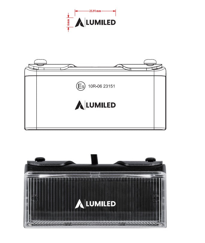 Stealth+S Discreet Reverse Light With Strobe & Sync Function
