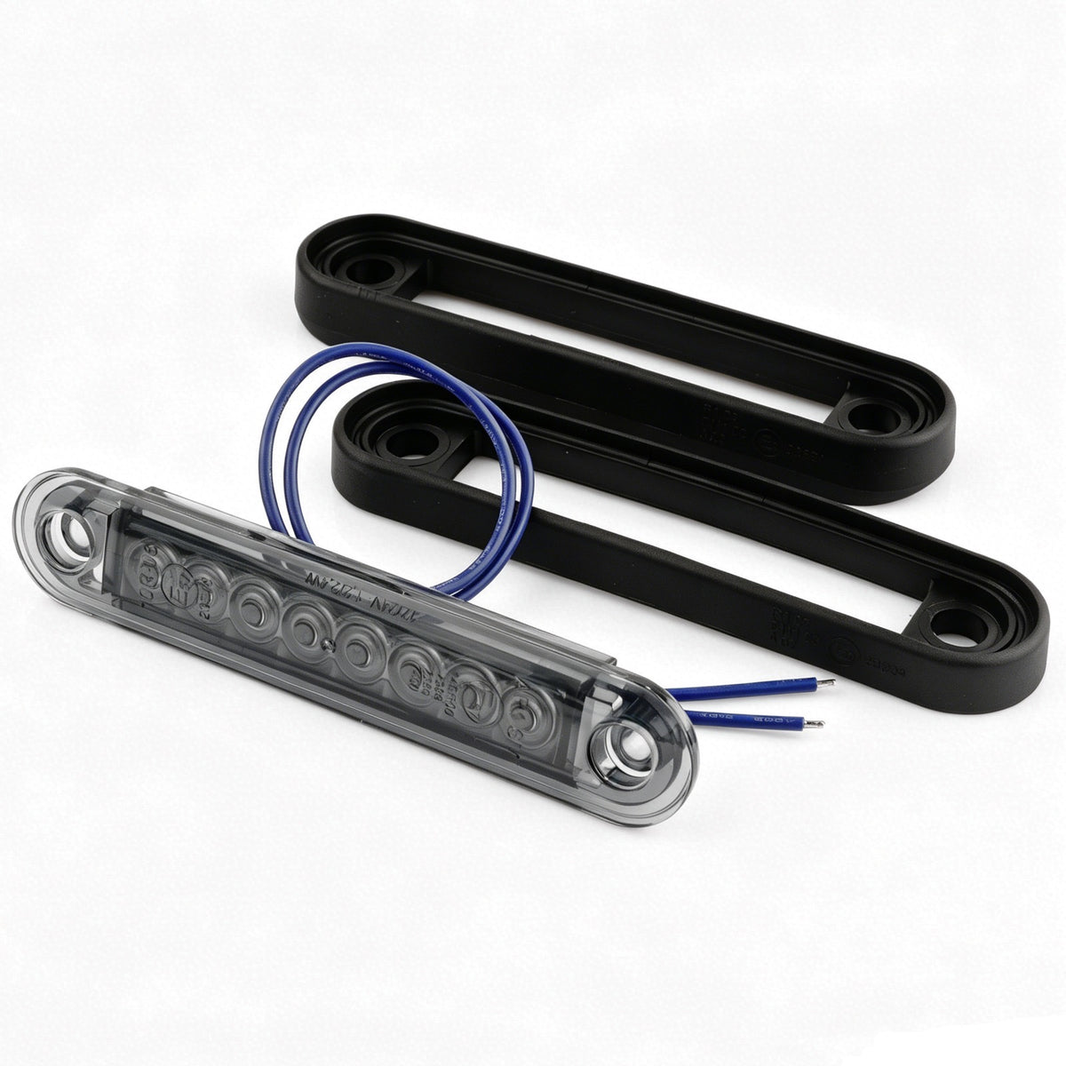 Quick Fit Smoked 8 LED Marker Lamp
