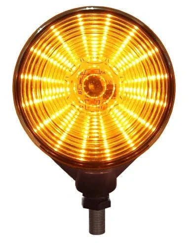 LED Spanish Lamp Lollipop Clear Lens Amber/Amber