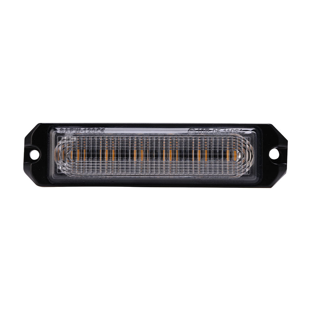Ultra Slim Amber 6 LED Directional Warning Light