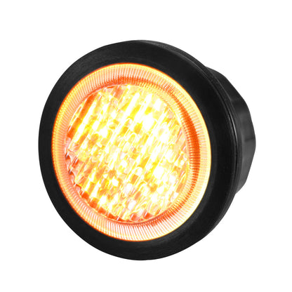 Surface & Bracket Mount Amber Hide-Away Amber Warning Light