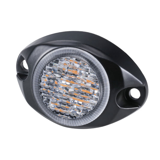 Surface Mount Amber Hide-Away Warning Light