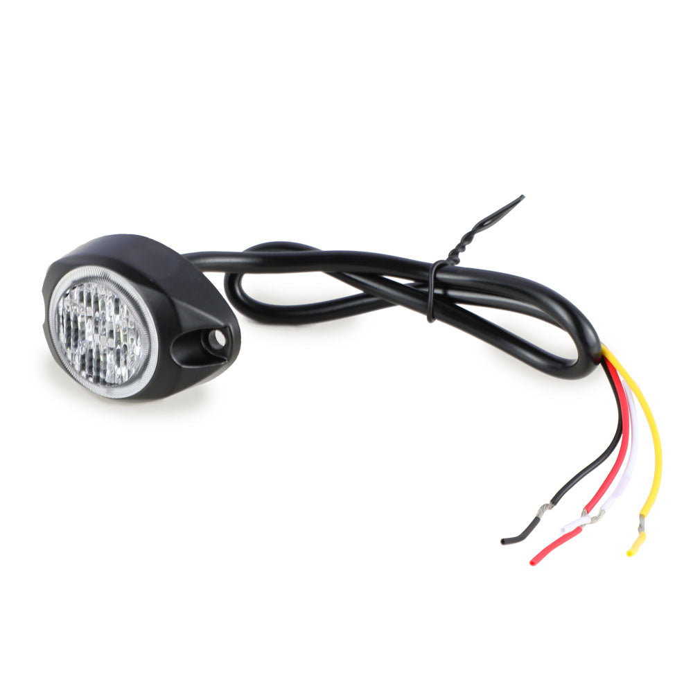 Surface Mount Amber Hide-Away Warning Light