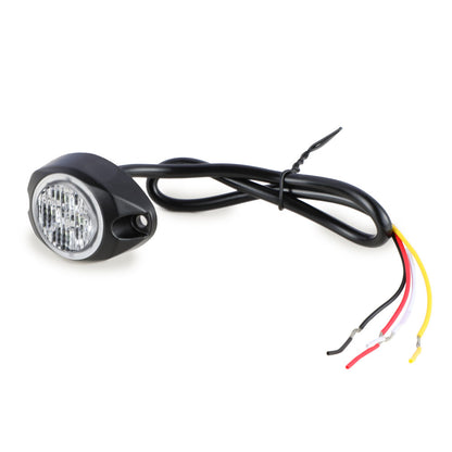 Surface Mount Amber Hide-Away Warning Light