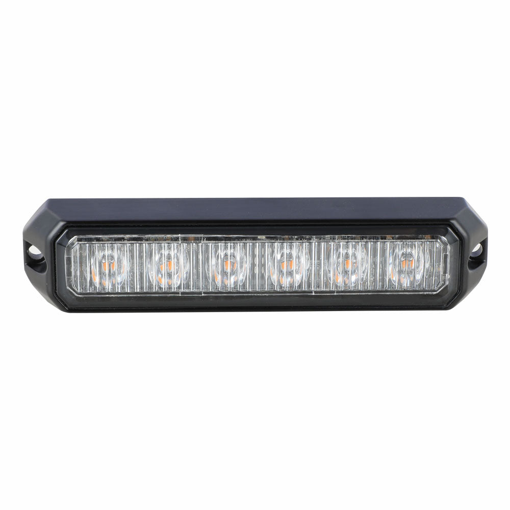 Heavy Duty 6 LED Amber Warning Light