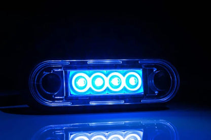 Quick Fit Clear LED Marker Lamp
