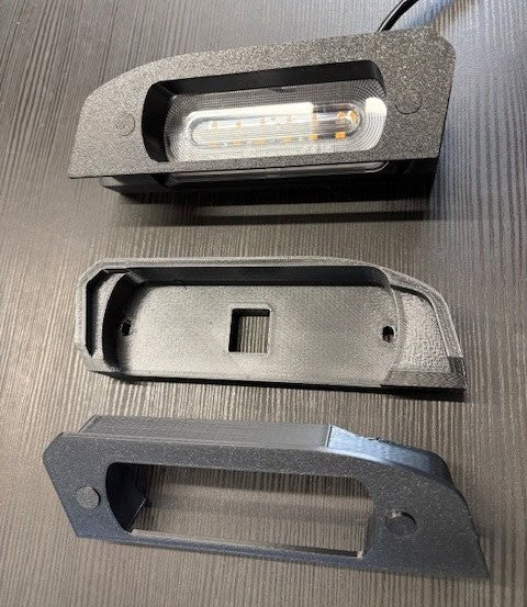 Scania NG 3D Printed Halo Strobe Brackets (Pair) - Including Halo's