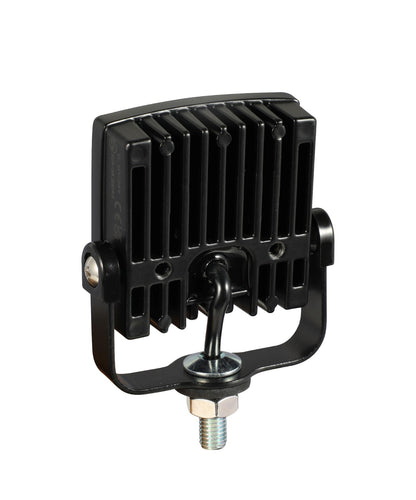 Square 6 LED Smoked Amber Directional Warning Light