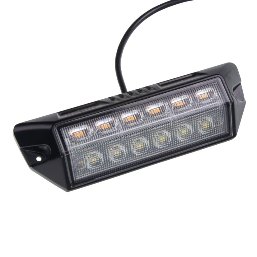 LED Scene Light With Warning Strobe Lamp 1350 Lumens – Black