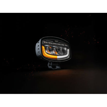 Glare Oval-Pro, Multifunctional Spotight Amber/White With Strobe Function
