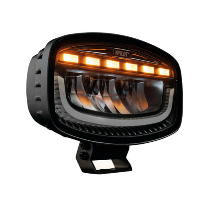 Glare Oval-Pro, Multifunctional Spotight Amber/White With Strobe Function