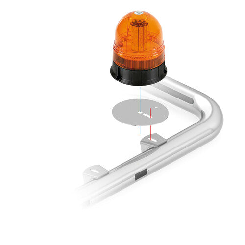Round Beacon Mounting Plate