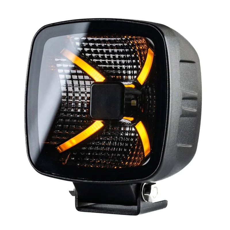 TRALERT Onix LED Work Light with Red, White & Amber Position Lights – WF-6059RWA