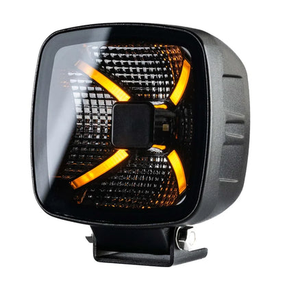 TRALERT Onix LED Work Light with Red, White & Amber Position Lights – WF-6059RWA