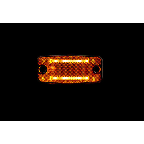 Amber LED Side Marker Lamp With Reflector