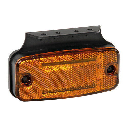 Amber LED Side Marker Lamp With Reflector