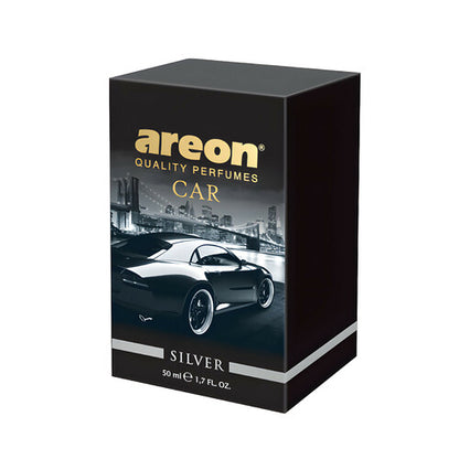 Areon Car Perfume 50ml - Silver