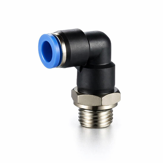 M12 (1.5mm Thread) x 6mm Pneumatic Elbow - For Hadley Air Horns (EU)
