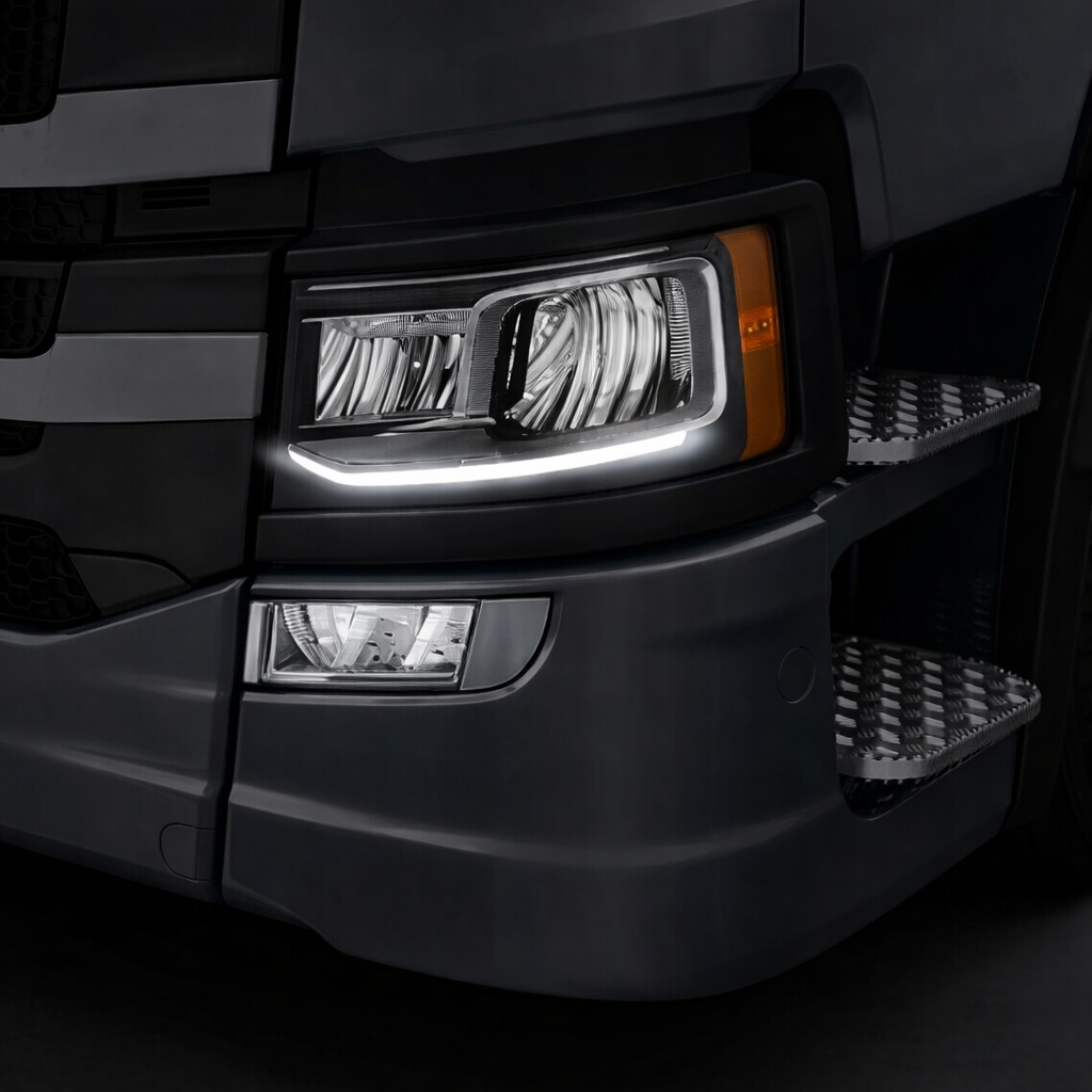 Scania Next Gen S & R 2016-> Onwards LED Headlights Warm White Convers ...