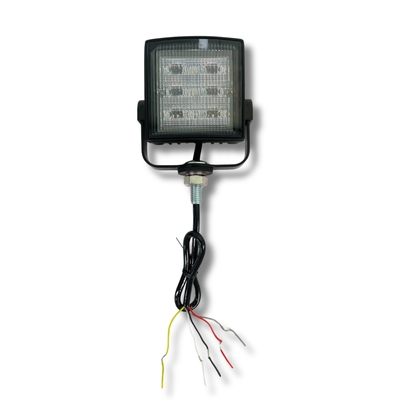 Square 6 LED Amber Directional Warning Light