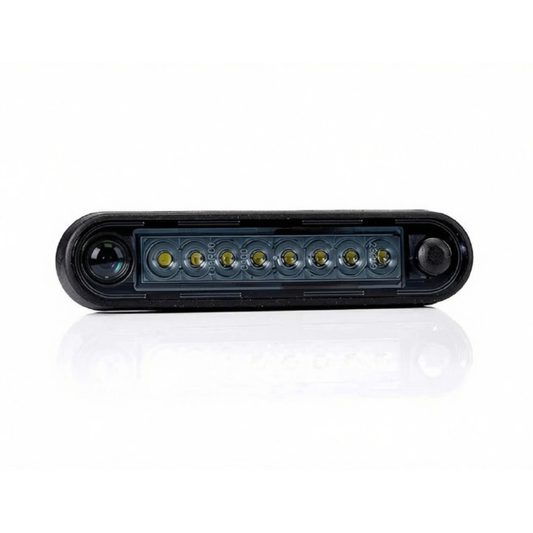 Quick Fit Smoked 8 LED Marker Lamp