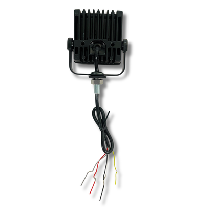 Square 6 LED Amber Directional Warning Light