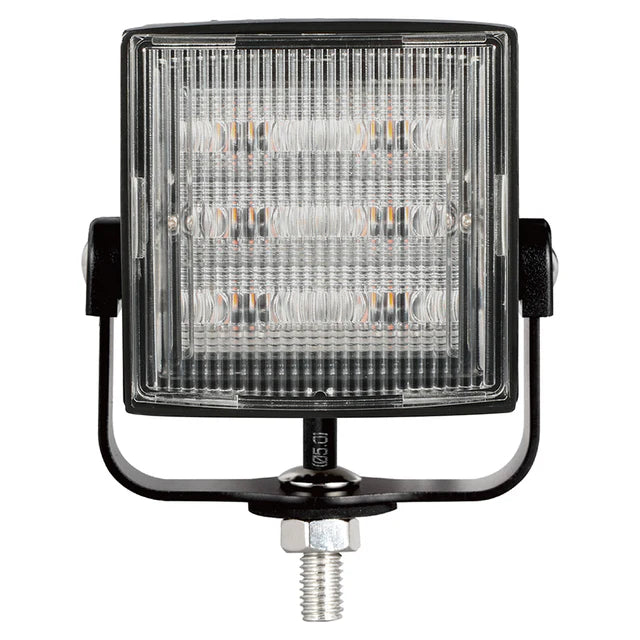 Square 6 LED Amber Directional Warning Light