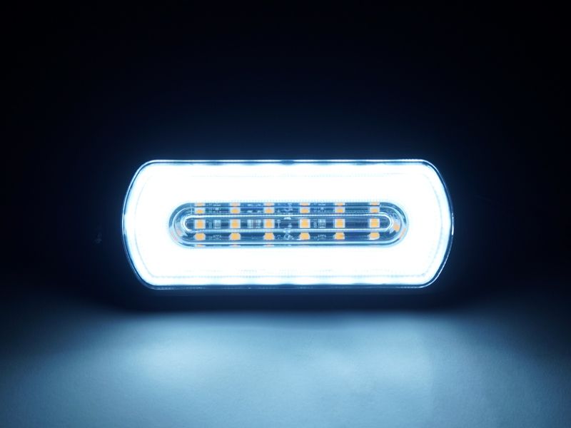 Next Gen Dual Function LED Warning Light With Halo Ring