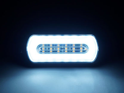Next Gen Dual Function LED Warning Light With Halo Ring