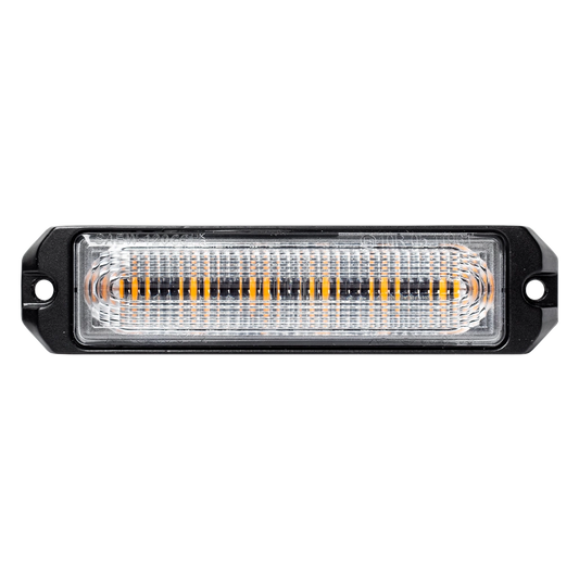 Ultra Slim Amber 6 LED Directional Warning Light