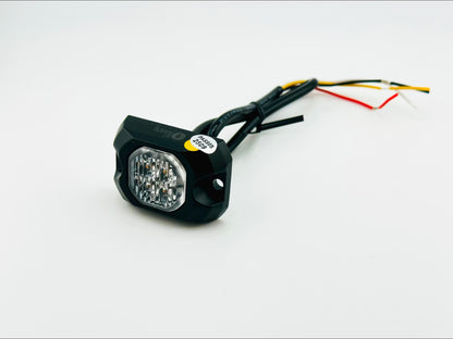 Surface Mount Button Blast Amber Covert Strobe