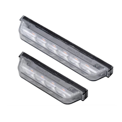Slim Grill Mount Amber Strobe 6 LED
