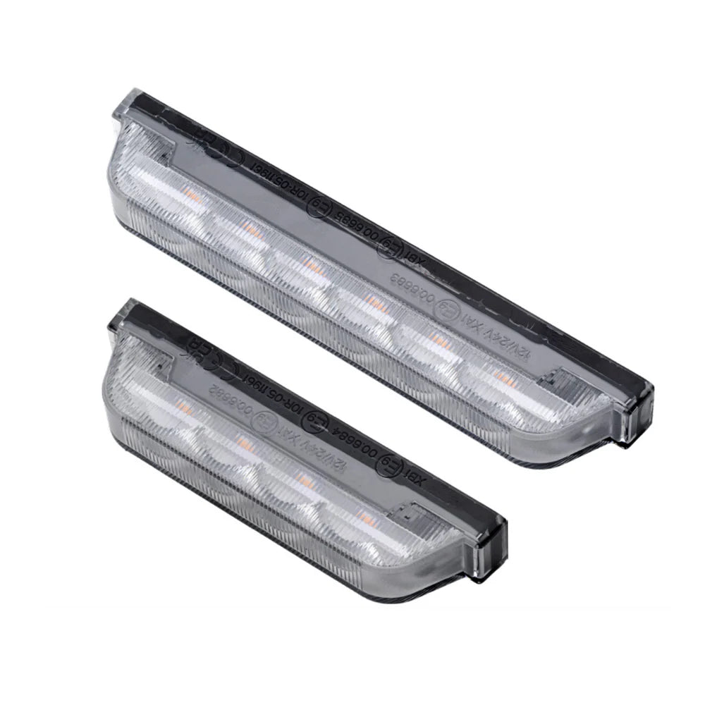 Slim Grill Mount Amber Strobe 4 LED