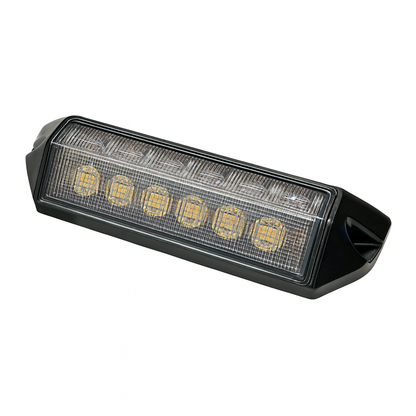 LED Scene Light With Warning Strobe Lamp 1350 Lumens – Black