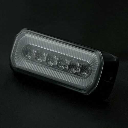 Juluen HB6 Halo-Blitz LED Warning Lamp With Halo Ring