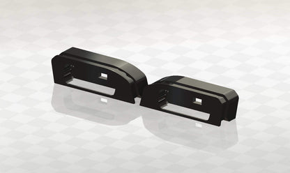 Scania NG 3D Printed Halo Strobe Brackets (Pair) - Including Halo's