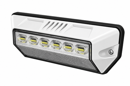 LED Scene Light With Warning Strobe Lamp 1350 Lumens – White