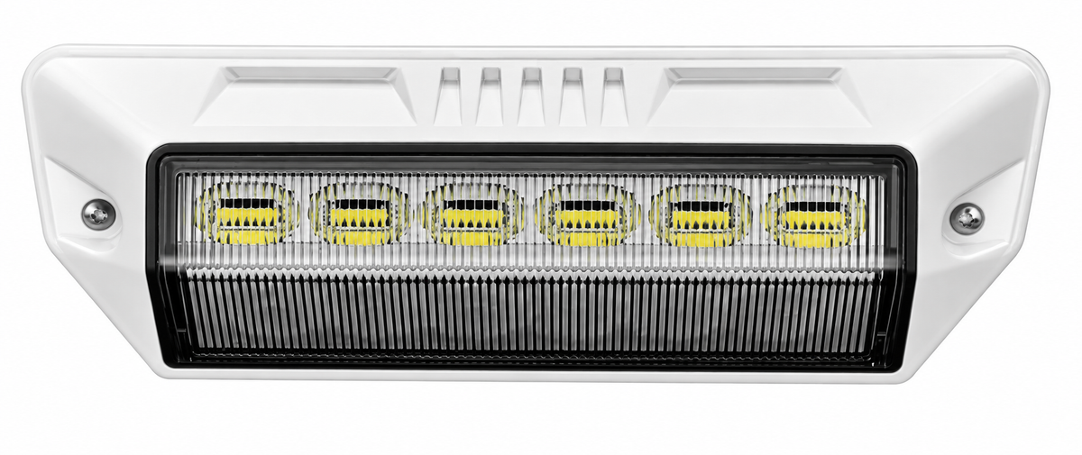 LED Scene Light With Warning Strobe Lamp 1350 Lumens – White