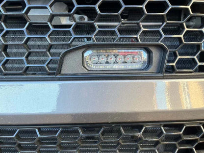 Dual Function LED Amber Warning Light With Halo Ring