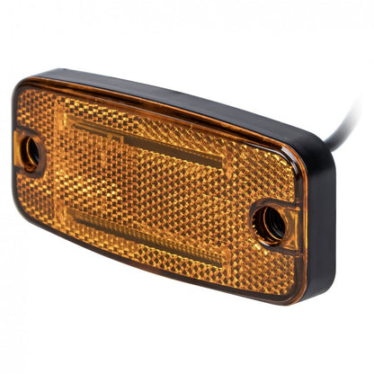 Amber LED Side Marker Lamp With Reflector