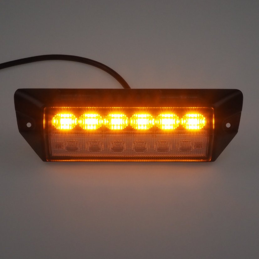 LED Scene Light With Warning Strobe Lamp 1350 Lumens – Black