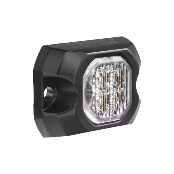 Surface Mount Button Blast Amber Covert Strobe