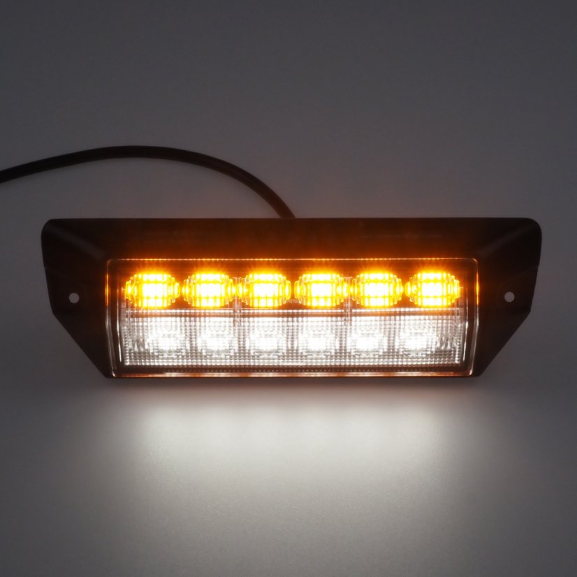 LED Scene Light With Warning Strobe Lamp 1350 Lumens – Black