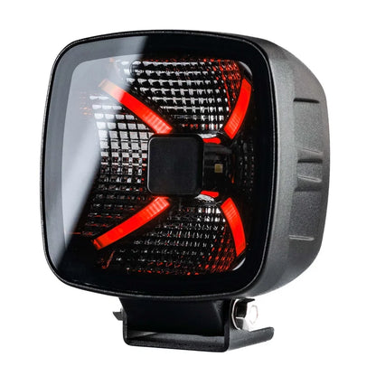 TRALERT Onix LED Work Light with Red, White & Amber Position Lights – WF-6059RWA