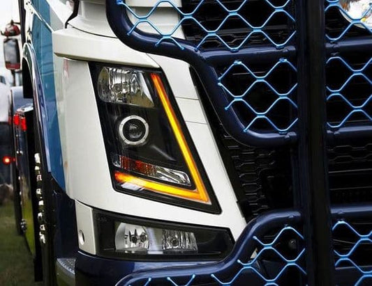 Volvo FH V4 2012->2021 LED Headlight Amber DRL Conversion Kit