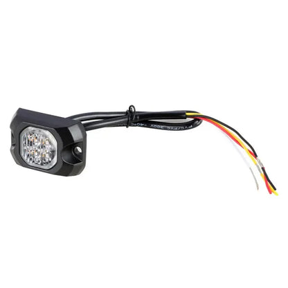 Surface Mount Button Blast Amber Covert Strobe