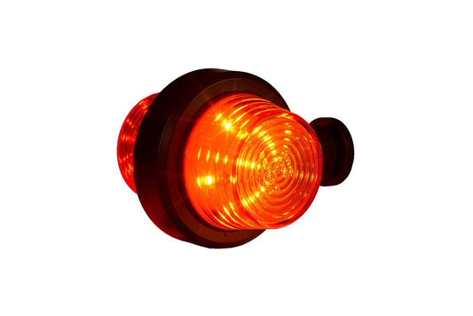 HORPOL LD2622 short arm amber and red LED marker lamp