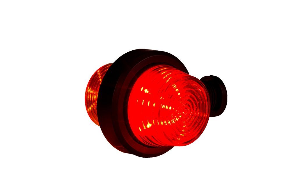 HORPOL LD2622 short arm amber and red LED marker lamp