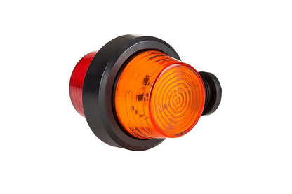 HORPOL LD2622 short arm amber and red LED marker lamp