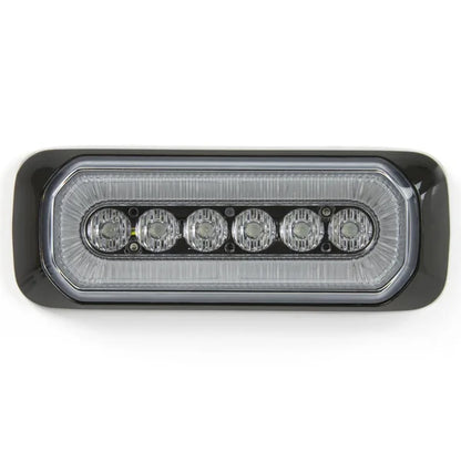 Dual Function LED Amber Warning Light With Halo Ring